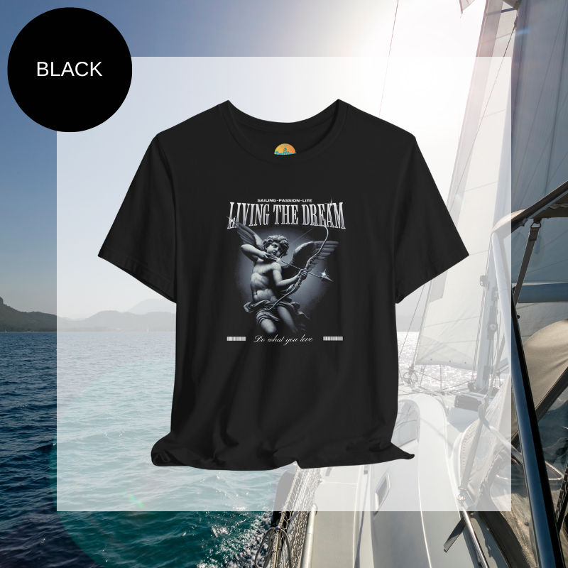 Women's Tee - Living the Dream - Sunny Sailing Days