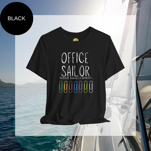 Men's Tee - Office Sailor - Sunny Sailing Days