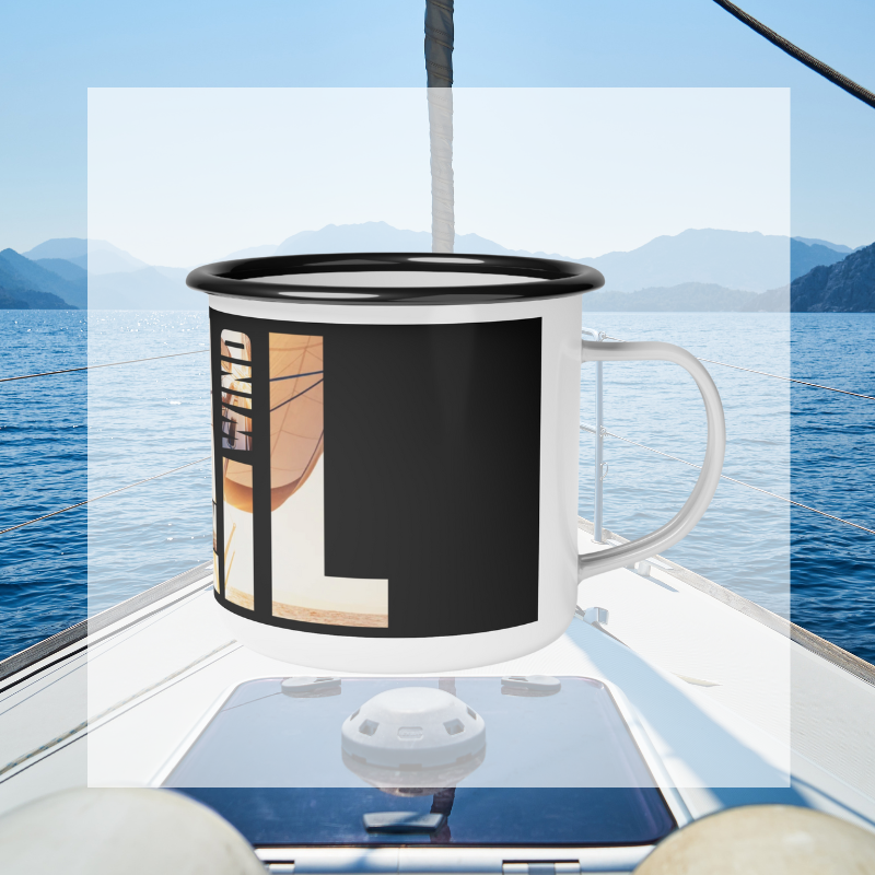 Enamel Mug - Sailing The Elements - Sunny Sailing Days