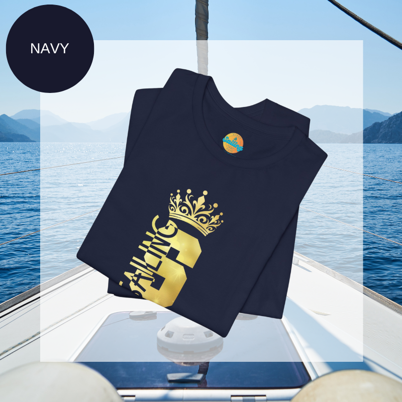 Women's Tee - Sailing Queen - Sunny Sailing Days