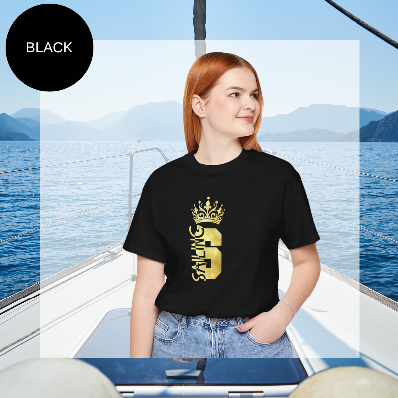 Women's Tee - Sailing Queen - Sunny Sailing Days