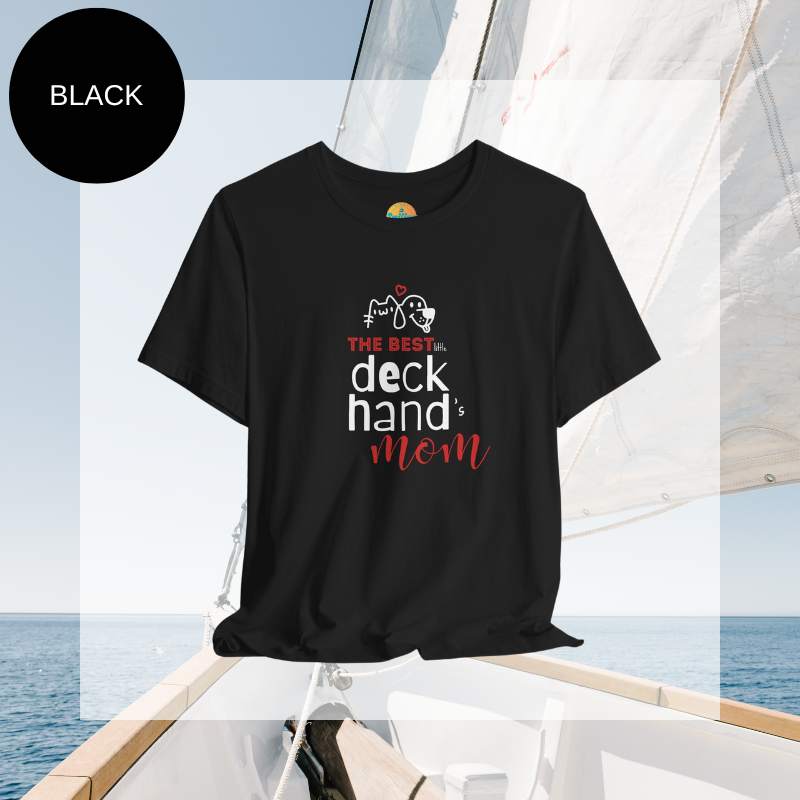 Matching Tees - The Best Little Deckhand's Mom - Sunny Sailing Days