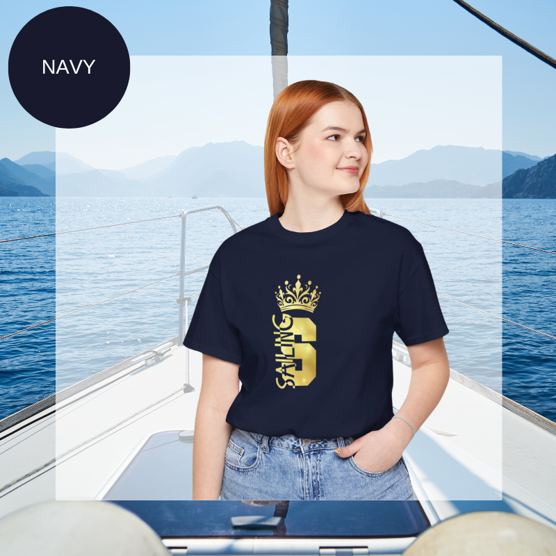 Women's Tee - Sailing Queen - Sunny Sailing Days