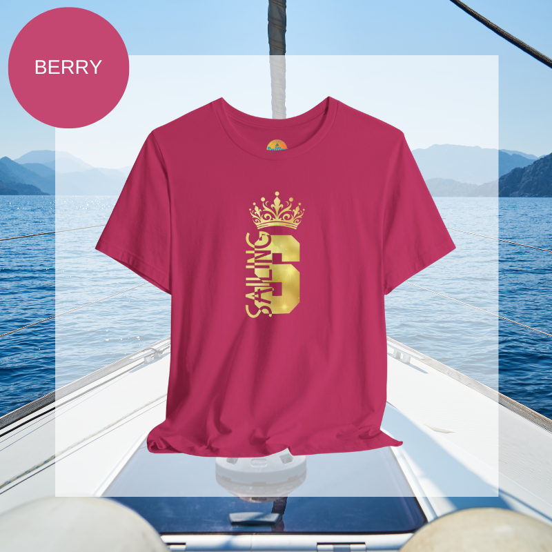 Women's Tee - Sailing Queen - Sunny Sailing Days