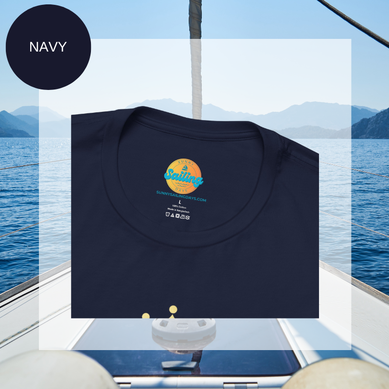 Women's Tee - Sailing Queen - Sunny Sailing Days