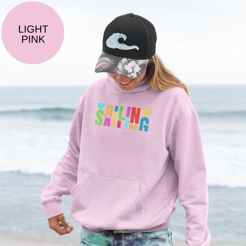 Women's Hoodie - Colorful Sailing