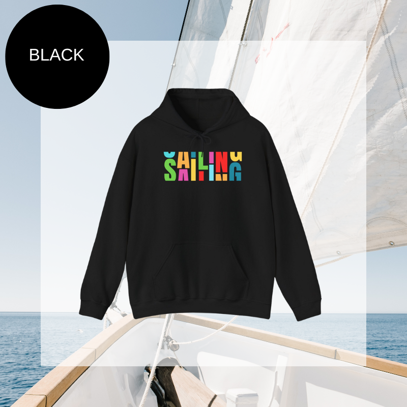 Women's Hoodie - Colorful Sailing