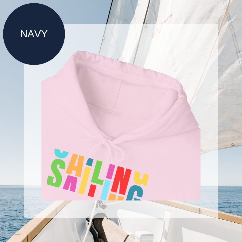 Women's Hoodie - Colorful Sailing